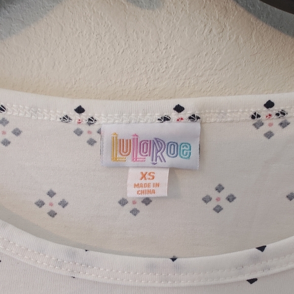 Lularoe Soft Short Sleeve Gown Size XS - Picture 2 of 3